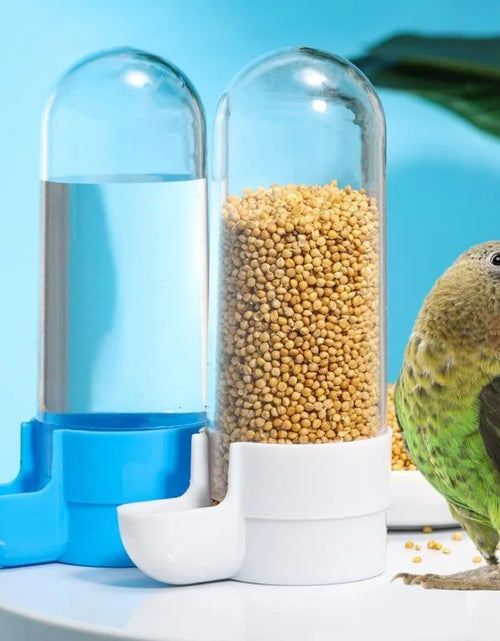 Load image into Gallery viewer, Hanging Pet Feeder Squirrel Parrot Water Dispenser Pet Bird Food Box Cage Accessories Birds Supplies
