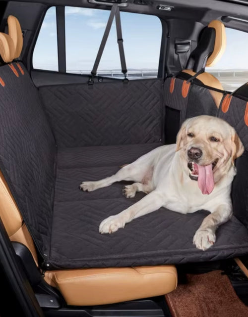 Load image into Gallery viewer, Backseat Dog Car Seat Cover Hard Bottom, Hard Bottom Car Seat Cover, Hard Bottom Extender for Large Dogs Keep Car Clean
