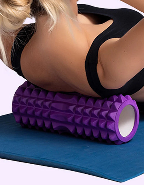 Load image into Gallery viewer, 1Pc Foam Massage Roller, Hollow Yoga Column Fitness Equipment for Muscle Massage, Physiotherapy and Sports Rehabilitation, Rolle
