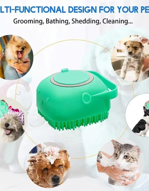 Load image into Gallery viewer, Cat Hair Brush Dog Hair Brush Electric Pet Cleaning Brush Steam Spray Brush Massage Hair Removal Comb anti Flying Brush
