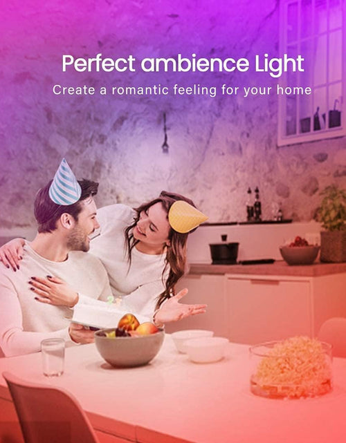 Load image into Gallery viewer, 100 FT LED Strip Lights,Rope Lights,Bluetooth APP Control,Color Changing Light Strip,Lights Sync with Music,Para Cuarto,Led Lights for Bedroom（Packaging Error Described as 30FT）
