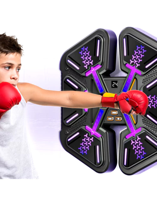 Load image into Gallery viewer, New Smart Music Boxing Machine Adult/Children Sports Fitness Boxing Trainer Home Exercise Response Training Boxing Wall Target
