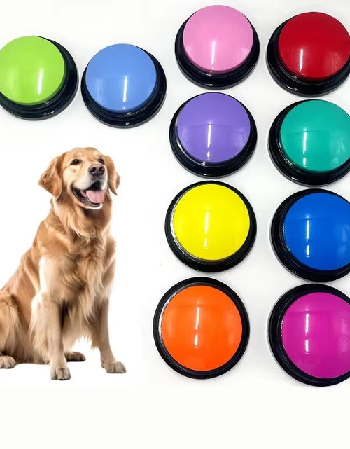 Load image into Gallery viewer, Dog Toys Funny Dog Recordable Pet Toys Travel Talking Pet Starters Pet Speaking Buttons Portable Cute Pet Supplies
