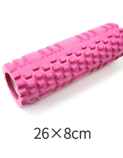 Load image into Gallery viewer, 1Pc Foam Massage Roller, Hollow Yoga Column Fitness Equipment for Muscle Massage, Physiotherapy and Sports Rehabilitation, Rolle
