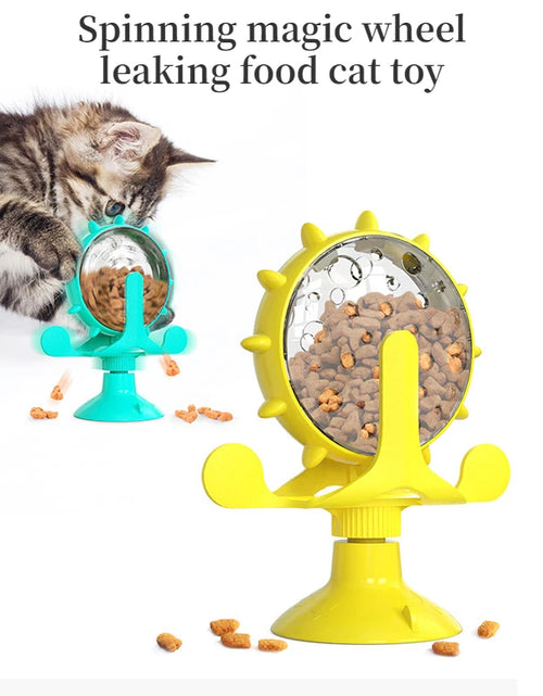 Load image into Gallery viewer, Dog Cat Feeding Interactive Wheel Toys Pet Leaking Food Training Ball Slow Dog Feeder Funny Dog Wheel Pet Products
