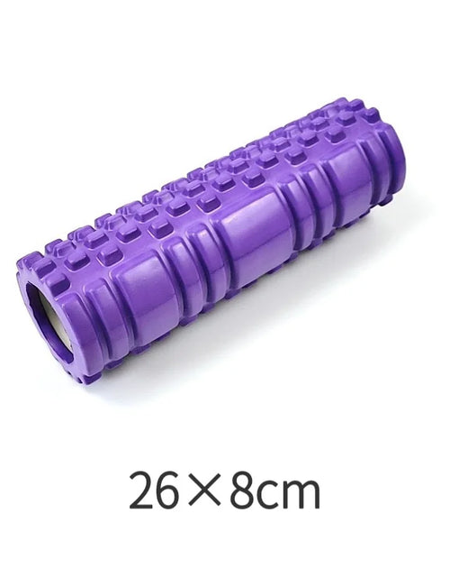 Load image into Gallery viewer, 1Pc Foam Massage Roller, Hollow Yoga Column Fitness Equipment for Muscle Massage, Physiotherapy and Sports Rehabilitation, Rolle
