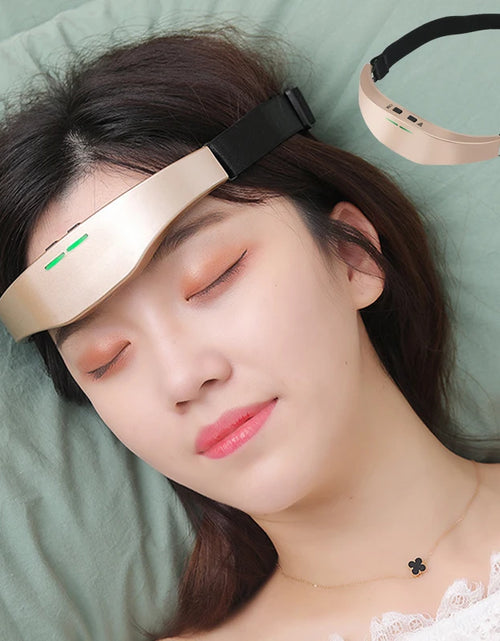 Load image into Gallery viewer, EMS Electric Head Massager Headache Relief Brain Stimulator Therapy Machine Migraine Insomnia Release Masseur
