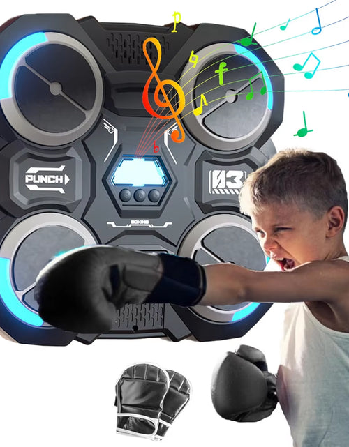 Load image into Gallery viewer, Music Boxing Machine Bluetooth-Compatible Music Boxing Machine Children&#39;S Music Boxing Machine Smart Boxing Machine Wall Mounted
